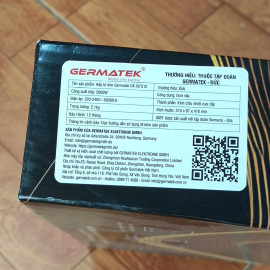 Bếp điện từ đơn Germatek DE-ICF51C công suất 2000W chuẩn Đức