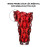 Bình hoa thủy tinh dáng sóng Ombre Seka SKT28LR size 28x16cm