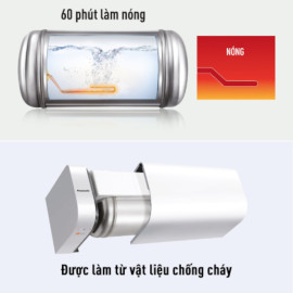 Máy nước nóng gián tiếp Panasonic 20L DH-20HBM 2500W, sản xuất Malaysia