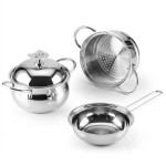 Bộ nồi xửng Inox 304 đúc liền Baby Fivestar Plus FPB3005 kèm Chảo 16cm