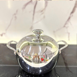 Bộ 3 nồi Inox 304 đúc liền 3 lớp hình táo Fivestar Plus FPB3006 size 18/20/24cm