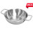 Chảo Inox 304 đúc liền 3 lớp 2 quai Kimscook Uni-Clad 26cm vung kính