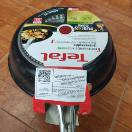 Chảo chống dính vân đá Excellence+ Ceramic Tefal Fusion Core 20cm G2150202 - Made in France