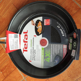 Chảo chiên chống dính 28cm Tefal Excellence+ Ceramic Fusion Core G2150623 - Made in France