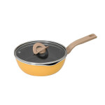 Chảo sâu lòng chống dính có nắp 22cm Tefal One Pick Pot Pan G1802524 đáy từ