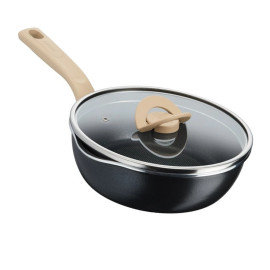 Chảo chống dính 24cm Tefal One Pick Pot Pan G1668795 đáy từ có nắp