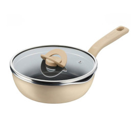 Chảo sâu lòng chống dính có nắp 22cm Tefal One Pick Pot Pan G1802524 đáy từ