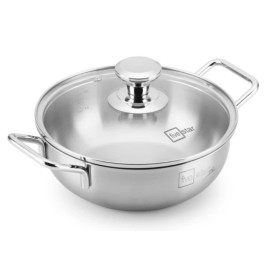 Chảo lẩu Inox 304 đúc liền khối Fivestar Plus 32cm FPCL32001