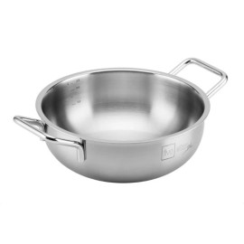 Chảo lẩu Inox 304 đúc liền khối Fivestar Plus 32cm FPCL32001