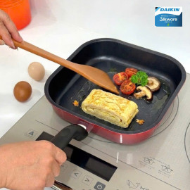 Chảo vuông chống dính Daikin cao cấp Kakusee 24cm đáy từ - Hàng nội địa Nhật