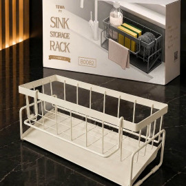 Giá để đồ đa năng Thép Carbon TEWA đặt bồn rửa bát 80082 chuẩn Nhật