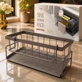 Giá để đồ đa năng Thép Carbon TEWA đặt bồn rửa bát 80082 chuẩn Nhật