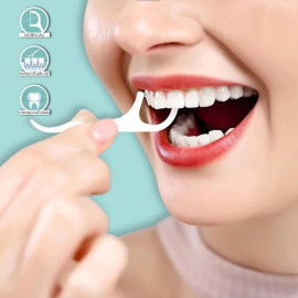 Hộp 88 chiếc tăm chỉ nha khoa để bàn tự động MyLan