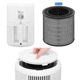 Máy lọc không khí Philips AC0950/10 diện tích 65m2, công nghệ AI, điều khiển APP