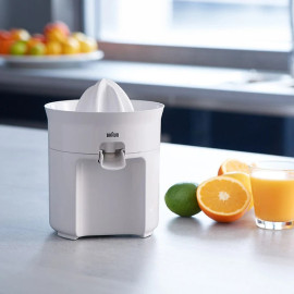 Máy vắt cam Braun CJ3050WH quay 2 chiều, công suất 60W chuẩn Đức