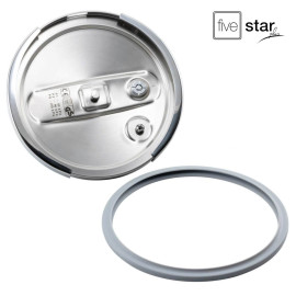Nồi áp suất Inox 304 Fivestar Plus NutriPro Cooker 7L tặng vung kính 22cm