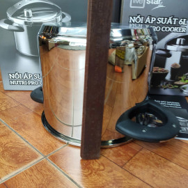 Nồi áp suất Inox 304 Fivestar Plus NutriPro Cooker 7L tặng vung kính 22cm