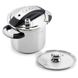 Nồi áp suất Inox 304 Fivestar Plus NutriPro Cooker 7L tặng vung kính 22cm