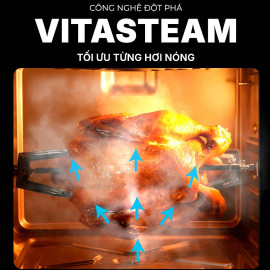 Nồi chiên hấp hơi nước Habibullet Vitasteam FHB18 PLUS dung tích 18L