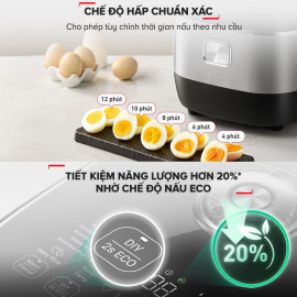 Nồi cơm điện cao tần 1.8L Tefal Rice Master 3D Max RK819868