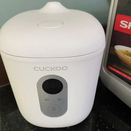 Nồi cơm điện tử mini 0.36L Cuckoo CR-0255MW bản nội địa Hàn Quốc
