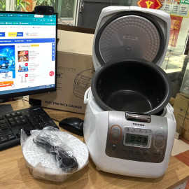 Nồi cơm điện tử Toshiba RC-10NMFVN(WT) dung tích 1 lít - Made in Thailand