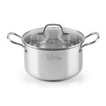 Nồi luộc gà Inox 304 đúc liền 3 lớp Fivestar Plus 28cm dung tích 10L