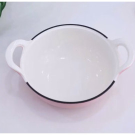 Nồi gang phủ gốm đúc liền Seka SKG420 size 20cm đáy từ