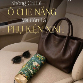 Ô hoa mini khung nhôm đạt chuẩn UPF50+ TEWA 80072 siêu nhẹ xinh