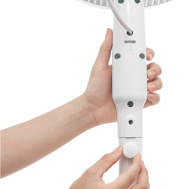 Quạt cây 6 cánh Tefal Turbo Silence Plus 80W VH689690 kèm khiển từ xa