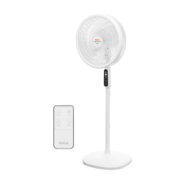Quạt cây 6 cánh Tefal Turbo Silence Plus 80W VH689690 kèm khiển từ xa