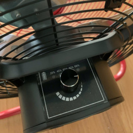 Quạt tích điện Tiross TS9178 cánh 12 inch, sạc nhanh, dùng tới 20 giờ