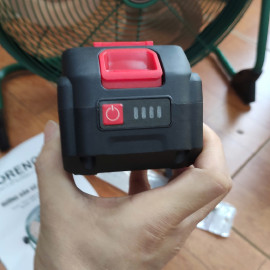 Quạt tích điện Koreno Thái Lan KN-1014 cánh 14 inch, pin Lithium-ion rời