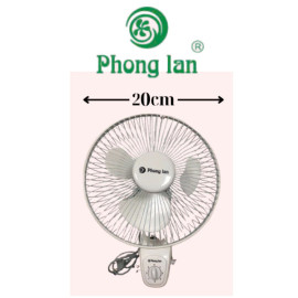 Quạt treo tường mini Phong Lan TN-230 cánh 20cm - Hàng chính hãng