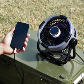 Quạt tích điện tuần hoàn không khí Tiross TS2285 pin 20000mAh kèm khiển từ xa