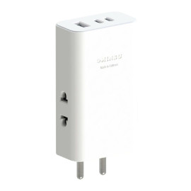 Củ sạc nhanh đa năng Ominsu PD 20W kiêm ổ cắm điện 2500W SN01