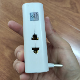 Củ sạc nhanh đa năng Ominsu PD 20W kiêm ổ cắm điện 2500W SN01