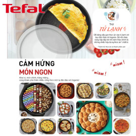 Bộ 2 chảo chống dính Titanium 24/26cm Tefal Ingenio Daily Chef L7619022 cán rời
