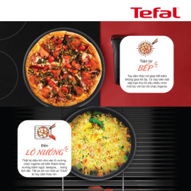 Bộ 2 chảo chống dính Titanium 24/26cm Tefal Ingenio Daily Chef L7619022 cán rời
