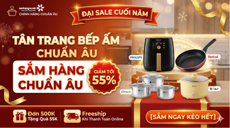 Tặng Quà cho đơn từ 500k
