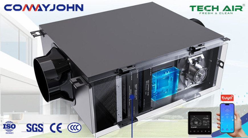 Máy cấp khi tươi và lọc không khí ComayJohn - Tech Air