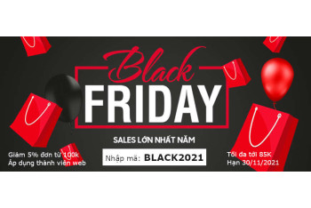 Khuyến mãi Black Friday 2021 - Siêu Sale giảm đến 90% chỉ có tại Săn Hàng Rẻ