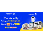 Mua Sắm Mê Ly tại Săn Hàng Rẻ thanh toán VNPAY-QR giảm thêm ngay 10% tối đa tới 100k 