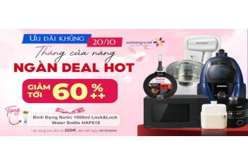 Khuyến mãi Đặc biệt mừng 20/10 - Ưu đãi tặng Nàng
