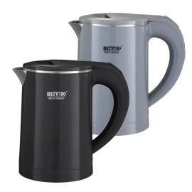 Ấm đun nước siêu tốc Inox 304 min 0.6L Bennix BN-006EK 650W
