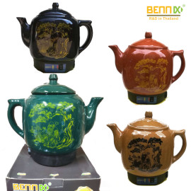 Ấm sắc thuốc bắc cắm điện Bennix Thái Lan dung tích 3,3 lít hàng chính hãng, bảo hành 12 tháng