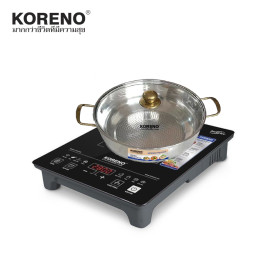 Bếp điện từ Koreno Thái Lan KN-898 công suất 2800W Inverter kèm nồi lẩu, bảo hành 12 tháng