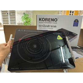 Bếp hồng ngoại Koreno Thái Lan KN-867 công suất 2200W tặng kèm vỉ nướng