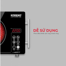 Bếp hồng ngoại Koreno Thái Lan KN-867 công suất 2200W tặng kèm vỉ nướng