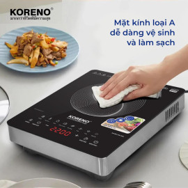 Bếp từ Koreno Thái Lan KN-865 công suất 2200W Inverter kèm nồi lẩu